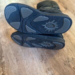 UGG Black Suede Winter Boots